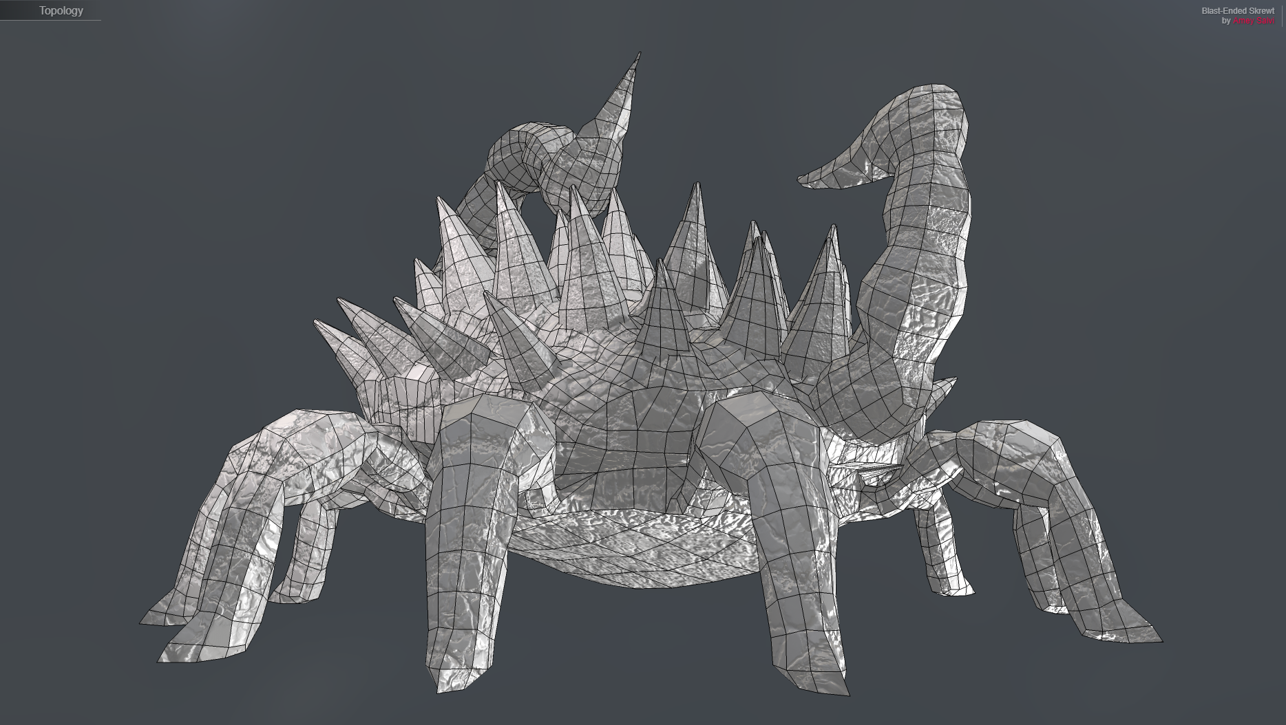 Skrewt Wireframe