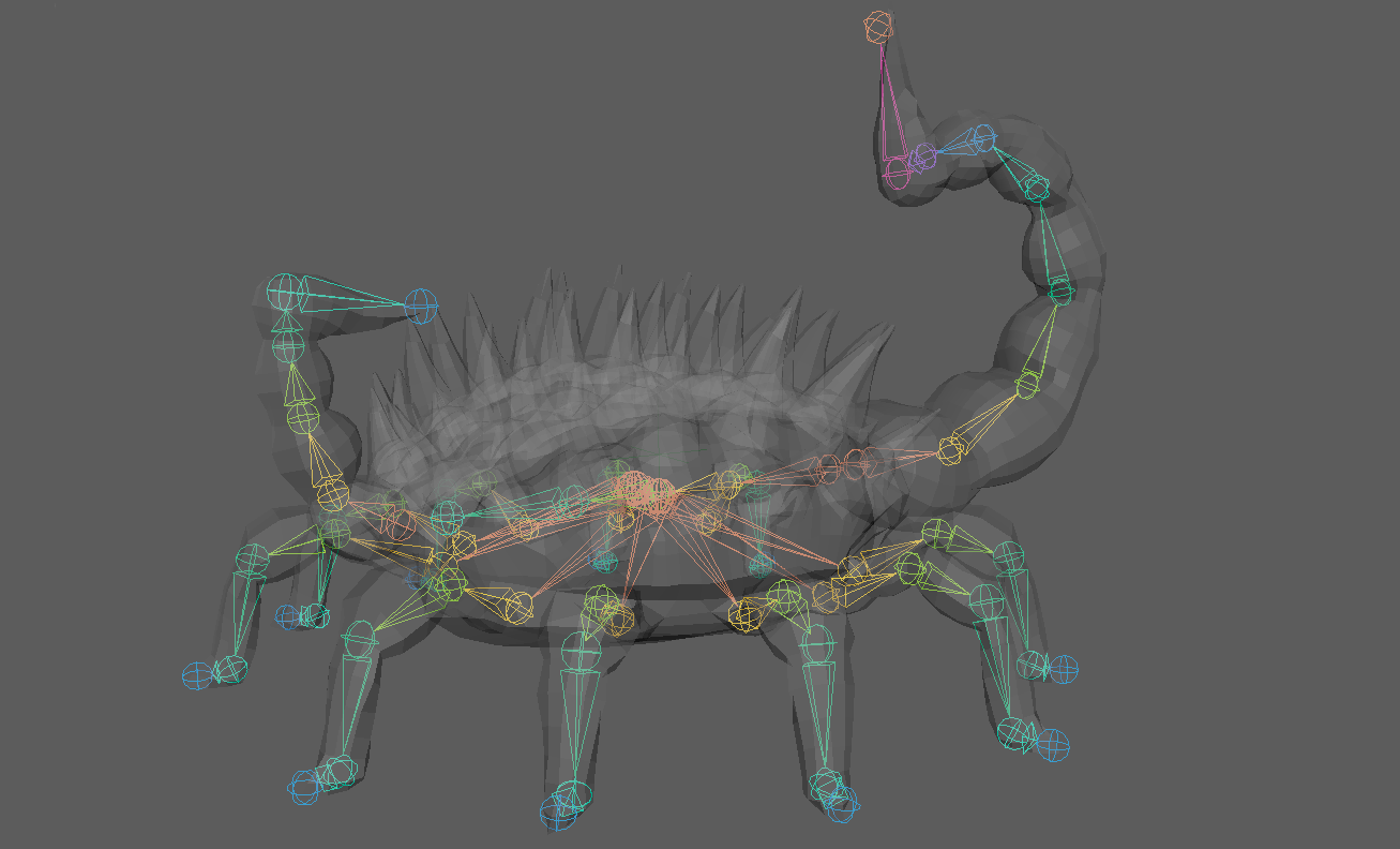 Skrewt Animation Rig