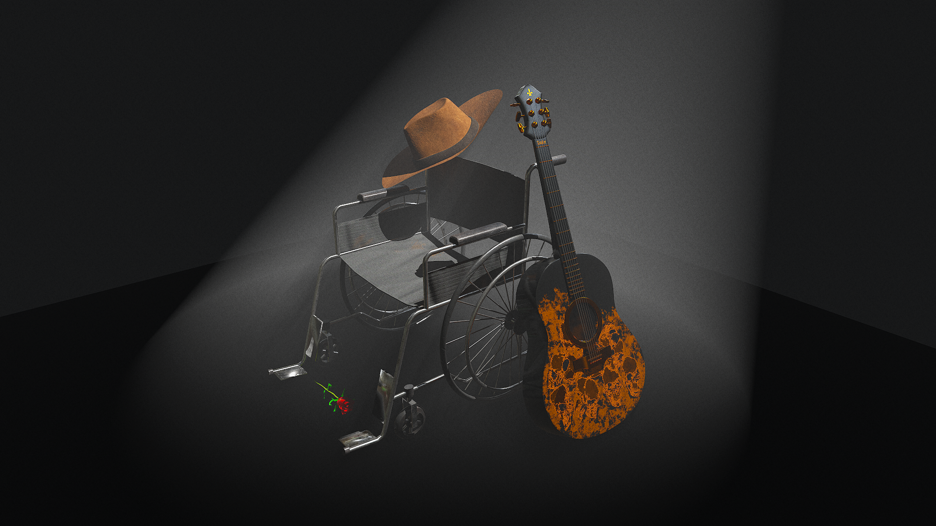 3D Environment Tribute Scene
