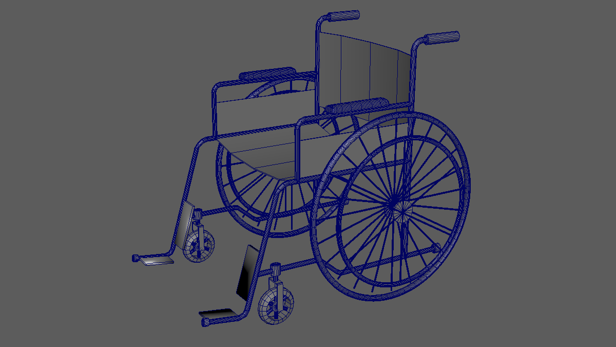 Wheelchair Wireframe